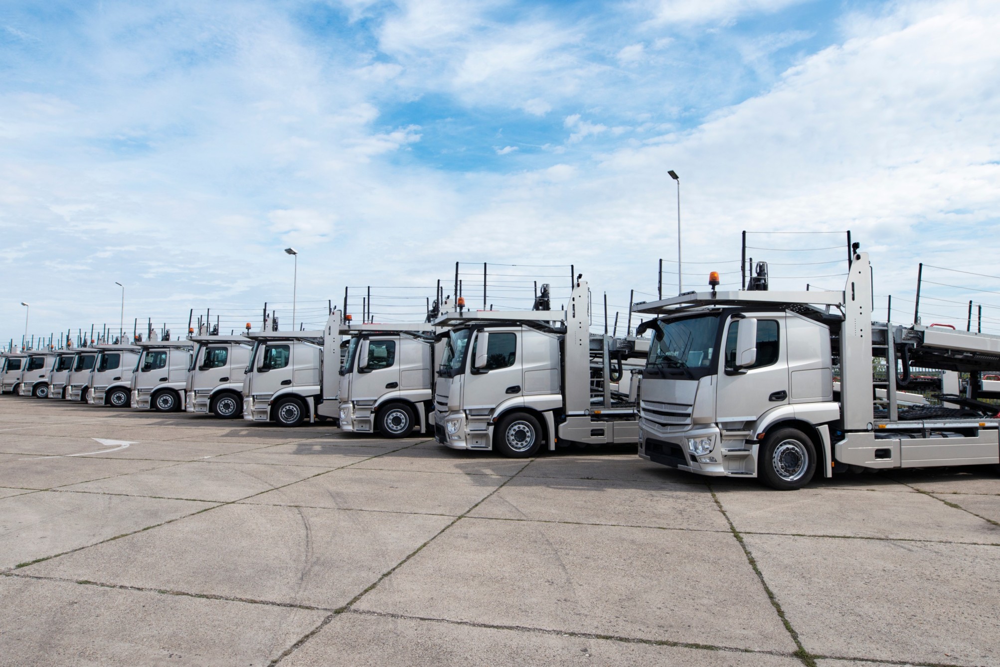 Fleet and logistics background